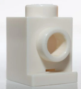Lego 10x Ladrillo Blanco Modificado 1x1 con Faro - Imagen 1 de 1