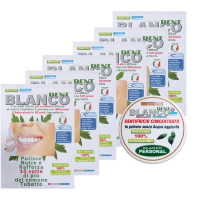 Blancodent Dentifricio Senza Fluoro in Polvere Naturale Blancodent - Imagen 1 de 4