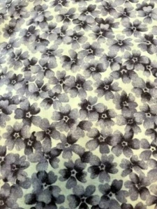 FABRIC COTTON LAVENDER FLORAL 51" WIDE X 1-1/4YDS - Picture 1 of 2