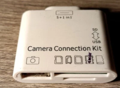 iPad Kamera Anschluss Kit 5+1 in 1 USB - Bild 1 von 3