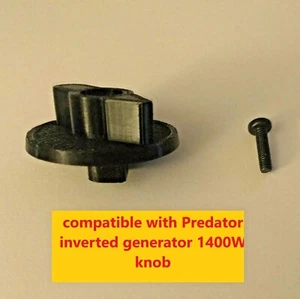Predator Generator Inverter 1400W Knob Switch Run Choke + screw 3D printed part - Picture 1 of 12