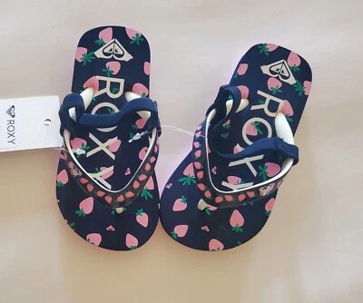 Sandalias Roxy Pebbles talla 7 niño pequeño Foto 1 de 4