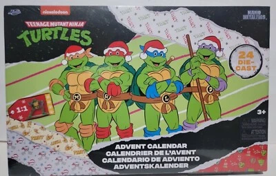Teenage Mutant Ninja Turtles Advent Calendar Nano Metalfigs 24 Die-Cast - Image 1 of 2