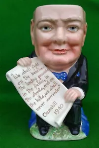 GROSSER BESWICK TOBY KRUG - WINSTON CHURCHILL (STIL EINS) - 931 - SELTEN. - Bild 1 von 12