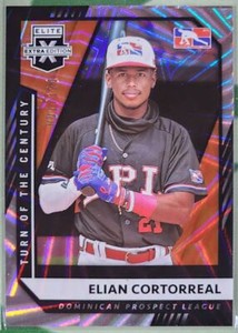 2021 Elite Extra Edition Turn of the Century #174 Elian Cortorreal #/121