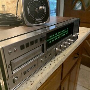 Vintage Panasonic RE-8585 8 Track Stereo AM FM 4 Channel W/ Remote Model RD-9775