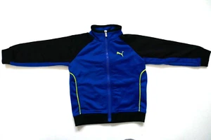 KIDS YOUTH BOYS PUMA ACTIVE WEAR SPORT PERFORMANCE ZIP UP JACKET SWEAT SIZE 24 M - Picture 1 of 6