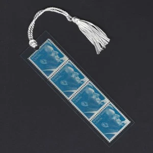 Senator Robert F. Kennedy - Vintage Set of 4 Stamps Bookmark Unique Collectible! - Picture 1 of 2