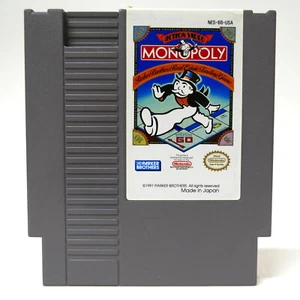 Monopoly NES Nintendo Game Cartridge Only (Tested + Works Great)! - Picture 1 of 2