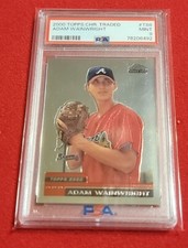 2000 Topps Chrome Traded ADAM WAINWRIGHT Rookie #T88 Braves PSA 9