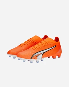 Scarpe da calcio uomo - PUMA Ultra Match FG/AG - arancione - Foto 1 di 4