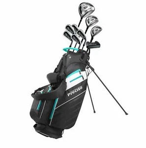 Precise AMG 14 Piece Mens Right Hand Golf Club Package Set - Reg & Tall Sizes - Picture 1 of 11