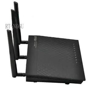 Original Asus RT-N66U dual-band 2.4GHz 5GHz 450Mbps wireless router usb 2.0 - Picture 1 of 6