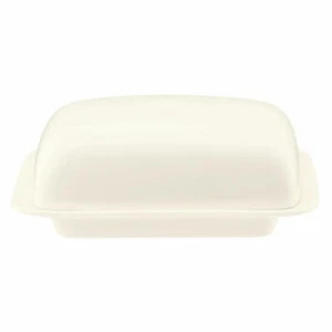Seltmann Weiden Zoé Fine Diamond Butterdose für 250 g Butterschale Creme Uni - Bild 1 von 1