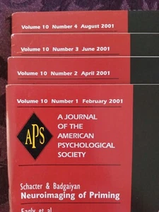 Current Directions in Psychological Science (Volume 10, Num. 1,2,3,&4) 2001 - Picture 1 of 9