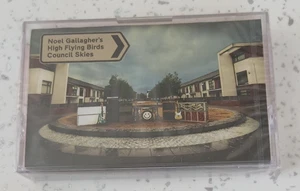 Noel Gallagher High Flying Birds Red Cassette Council Skies New & Sealed Oasis - Picture 1 of 2
