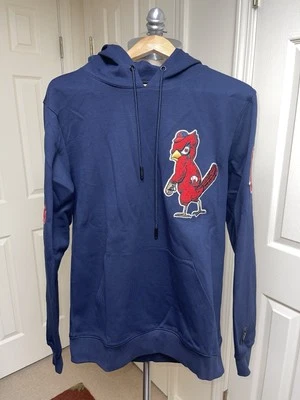NWT Pro Standard Luxury St Louis Cardinals Sweatshirt Hoodie SZ M Stitched Logos — 第 1/4 张图片
