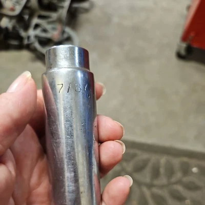 MAC TOOLS 1/2" DRIVE 7/8" DEEP 6 POINT SOCKET - MADE IN USA - SAE - VD286 - Image 1 of 4