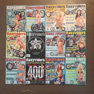 2006 Easyriders Magazine Complete Year 12 Issues Vintage Motorcycle 391-402 - Picture 1 of 5