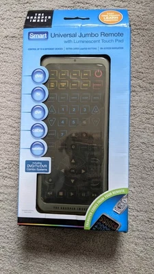 SHARPER IMAGE UNIVERSAL JUMBO REMOTE--NEW - Image 1 of 3