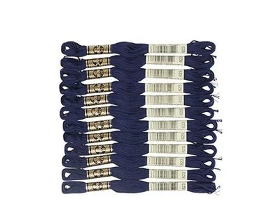 DMC 6-Strand Embroidery Cotton Floss  Dark Navy Blue - Image 1 of 3
