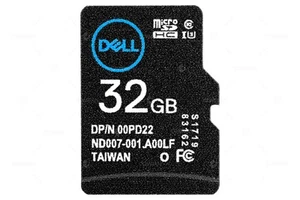 0PD22 DELL 32GB IDRAC MICRO SD HC VFLASH MEMORY CARD - Photo 1/6