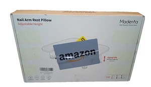Manicure Nail Arm Rest for Hand Height Adjustable Arm Rest Pillow White - Picture 1 of 15