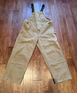 Carhartt Double Knee Latzhose Gr. 40 x 30 braun - Bild 1 von 8