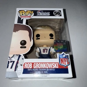 Funko Pop Rob Gronkowski #56 New England Patriots Jersey Figura Dmg - Imagen 1 de 8