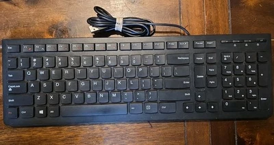 Teclado original Lenovo PC de escritorio KB4721 USB con cable universal Foto 1 de 2