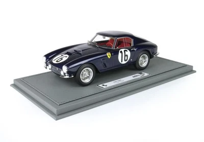 1:18 BBR Ferrari 250Gt Swb #16 Le Mans 1960 Tavano With Showcase BBR1861C-VET - Immagine 1 di 2