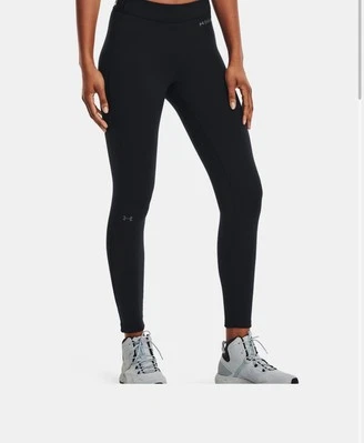 Under Armour Women's UA ColdGear Base 3.0 Baselayer Leggings, Black Large - Image 1 of 4