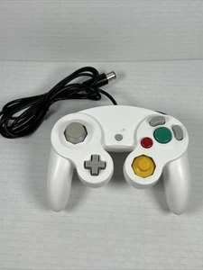 Nintendo Gamecube game cube 3rd third Party Controller Wired White - Picture 1 of 8