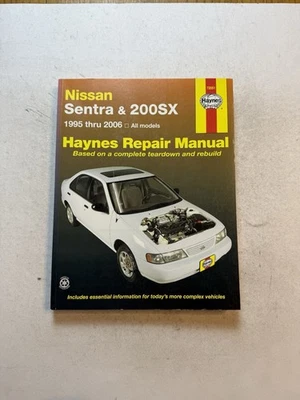Nissan Sentra 200-SX 1995-2006 Loja Serviço Reparo Manual Diagramas de Fiação Motor - Imagem 1 de 4