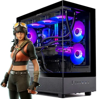 Custom Gaming Desktop PC Intel Core i7 16GB RAM 512GB SSD GTX1080 WIN 11 WIFI - Image 1 of 4