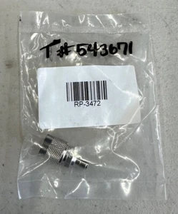 RP-3472 RF Industries Reverse Polarity SMA Female to Reverse TNC Male Adapter - Picture 1 of 1