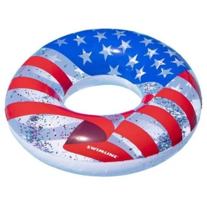 Swimline Americana Glitter Ring 36 Inches - Picture 1 of 3