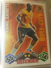 Topps Match Attax 2009/10 Player Card HULL CITY KAMIL ZAYATTE  UK SELLER