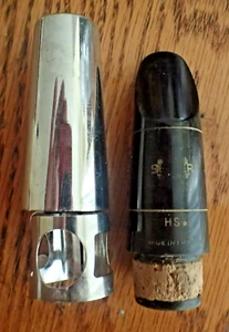 SELMER HS* 0,039" 0,100mm STANDARD Bb KLARINETTENMUNDSTÜCK mit GRATIS KAPPE + LIGATUR - Bild 1 von 6