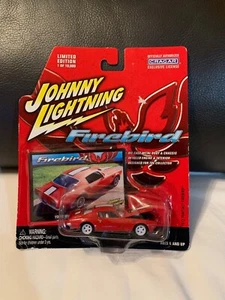 ⚡️White Lightning⚡️Johnny  Lightning  1972 Pontiac Firebird Red W/ White Stripe  - Picture 1 of 3