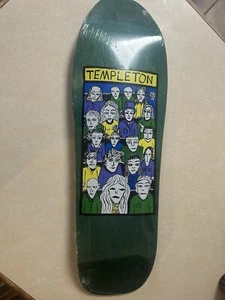Templeton new deal skateboard Crowd HT GREEN deck - 7.75" wide BRAND NEW - Picture 1 of 3