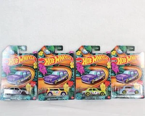 Pack de 4 HotWheels Fiat 500 Ford Mini Cooper Subaru V1405 NUEVO A297 - Imagen 1 de 20