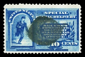 Scott E1 1885 10c Special Delivery Issue Used VF Cat $80 - Picture 1 of 1