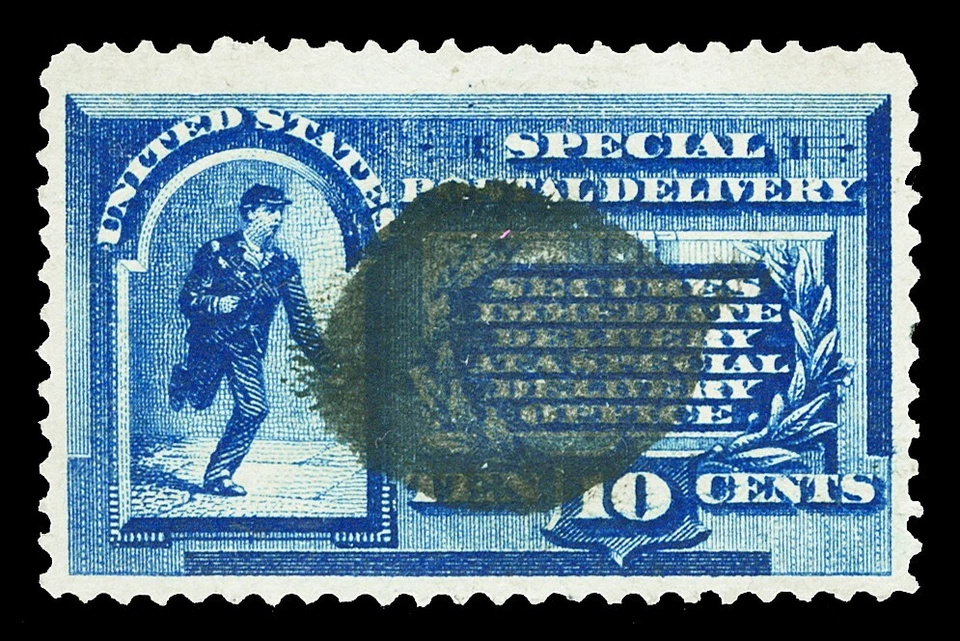Scott E1 1885 10c Special Delivery Issue Used VF Cat $80 - Image 1 of 1