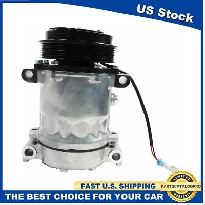 AC Compressor For Chevy K1500 2500 3500 P30 96-1999 GMC C1500 2500 CO 4440C 5.7L - Image 1 of 4