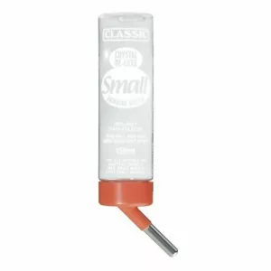Classic Crystal DeLuxe Drinker Bottle Small Animal Drinker Feeder Gnaw-Resistant - Picture 1 of 8