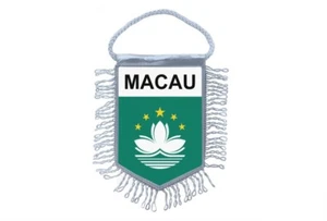 Mini banner flag pennant window mirror cars country banner macau macao - Picture 1 of 1