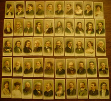 WILLS'S MUSICAL CELEBRITIES FULL SET OF 50 CARDS