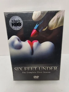 Six Feet Under - The Complete First Season (DVD, 2003, 4-Disc Set) factory seale - Picture 1 of 4