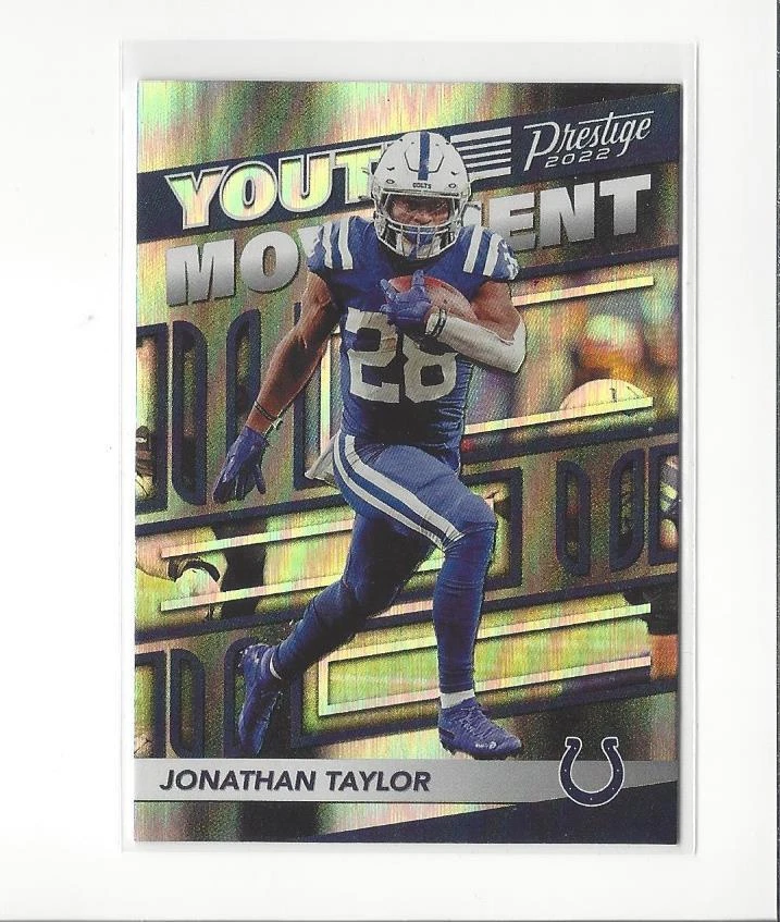 2022 Prestige Youth Movement #18 Jonathan Taylor Colts - Image 1 of 1